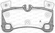 BPA1346.00 OPEN PARTS sada brzdových platničiek kotúčovej brzdy BPA1346.00 OPEN PARTS