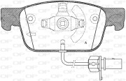 BPA1692.01 OPEN PARTS sada brzdových platničiek kotúčovej brzdy BPA1692.01 OPEN PARTS