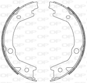 BSA2182.00 Sada brzdových čelistí OPEN PARTS