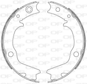 BSA2185.00 Sada brzdových čelistí OPEN PARTS