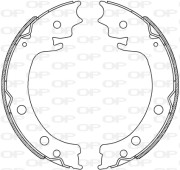 BSA2241.00 Sada brzdových čelistí OPEN PARTS