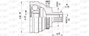 CVJ5174.10 Sada kloubů, hnací hřídel OPEN PARTS