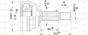 CVJ5190.10 Sada kloubů, hnací hřídel OPEN PARTS