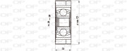 CVJ5422.20 OPEN PARTS sada kĺbov hnacieho hriadeľa CVJ5422.20 OPEN PARTS