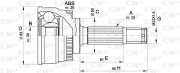 CVJ5484.10 Sada kloubů, hnací hřídel OPEN PARTS