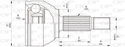 CVJ5681.10 OPEN PARTS sada kĺbov hnacieho hriadeľa CVJ5681.10 OPEN PARTS