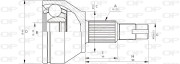 CVJ5706.10 Sada kloubů, hnací hřídel OPEN PARTS