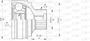 CVJ5723.10 Sada kloubů, hnací hřídel OPEN PARTS