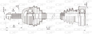 DRS6338.00 Hnací hřídel OPEN PARTS