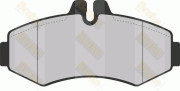 PA1181 Sada brzdových destiček, kotoučová brzda Brake ENGINEERING