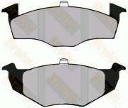 PA1254 Sada brzdových destiček, kotoučová brzda Brake ENGINEERING