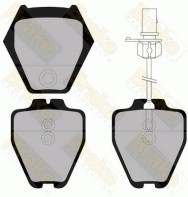 PA1329 Sada brzdových destiček, kotoučová brzda Brake ENGINEERING