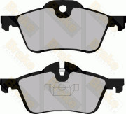 PA1404 Sada brzdových destiček, kotoučová brzda Brake ENGINEERING