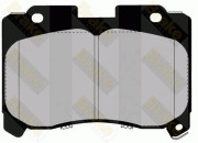 PA1406 Sada brzdových destiček, kotoučová brzda Brake ENGINEERING