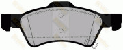 PA1477 Sada brzdových destiček, kotoučová brzda Brake ENGINEERING