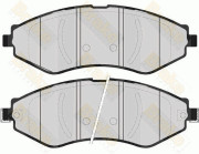 PA1601 Sada brzdových destiček, kotoučová brzda Brake ENGINEERING