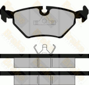 PA484 Sada brzdových destiček, kotoučová brzda Brake ENGINEERING