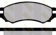 PA570 Sada brzdových destiček, kotoučová brzda Brake ENGINEERING