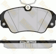 PA859 Sada brzdových destiček, kotoučová brzda Brake ENGINEERING