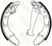 SH1092 Sada brzdových čelistí Brake ENGINEERING