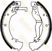 SH2378 Sada brzdových čelistí Brake ENGINEERING