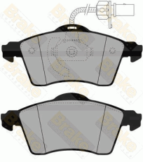 PA1464 Sada brzdových destiček, kotoučová brzda Brake ENGINEERING