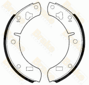 SH2129 Sada brzdových čelistí Brake ENGINEERING