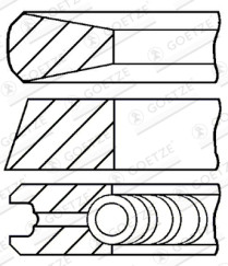 08-421600-00 Sada pístních kroužků GOETZE ENGINE