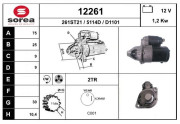 12261 EAI żtartér 12261 EAI
