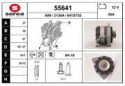 55641 EAI alternátor 55641 EAI