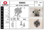 55643 Alternátor EAI