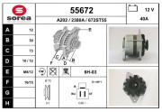 55672 EAI alternátor 55672 EAI