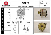 55726 Alternátor EAI