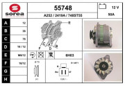 55748 EAI alternátor 55748 EAI
