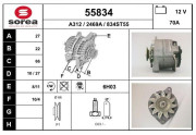 55834 Alternátor EAI