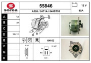 55846 EAI alternátor 55846 EAI