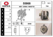 55868 Alternátor EAI