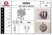 55884 Alternátor EAI