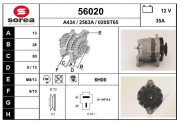 56020 Alternátor EAI