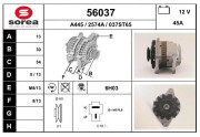 56037 EAI alternátor 56037 EAI