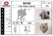 56100 Alternátor EAI