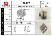 56117 Alternátor EAI