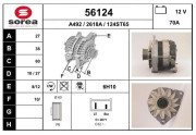 56124 EAI alternátor 56124 EAI