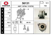 56131 Alternátor EAI