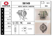 56149 EAI alternátor 56149 EAI