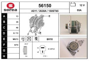 56150 Alternátor EAI