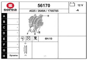 56170 EAI alternátor 56170 EAI