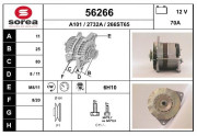 56266 EAI alternátor 56266 EAI