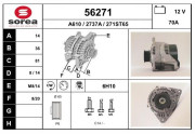 56271 Alternátor EAI