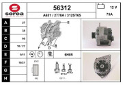 56312 EAI alternátor 56312 EAI